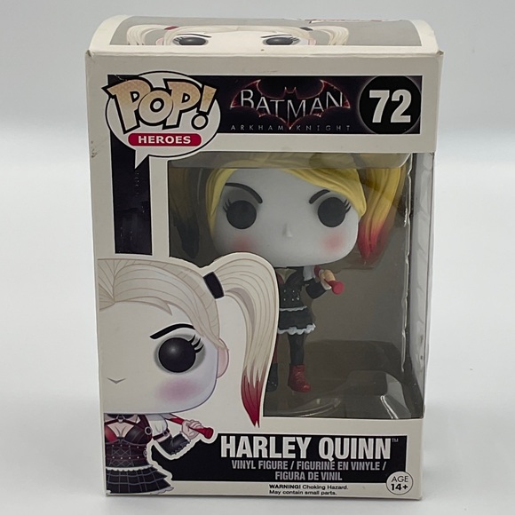 Funko Pop NEW Harley Quinn 72 Batman Collectible Vinyl Figure Slight Box Damage - Picture 8 of 8
